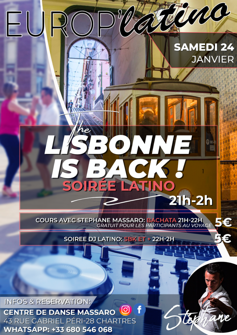 BACK TO LISBONNE – 24 JANV.