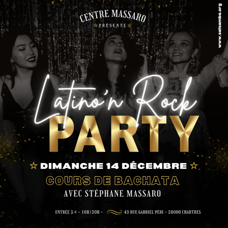 LATINO’N ROCK PARTY – 14 DEC.