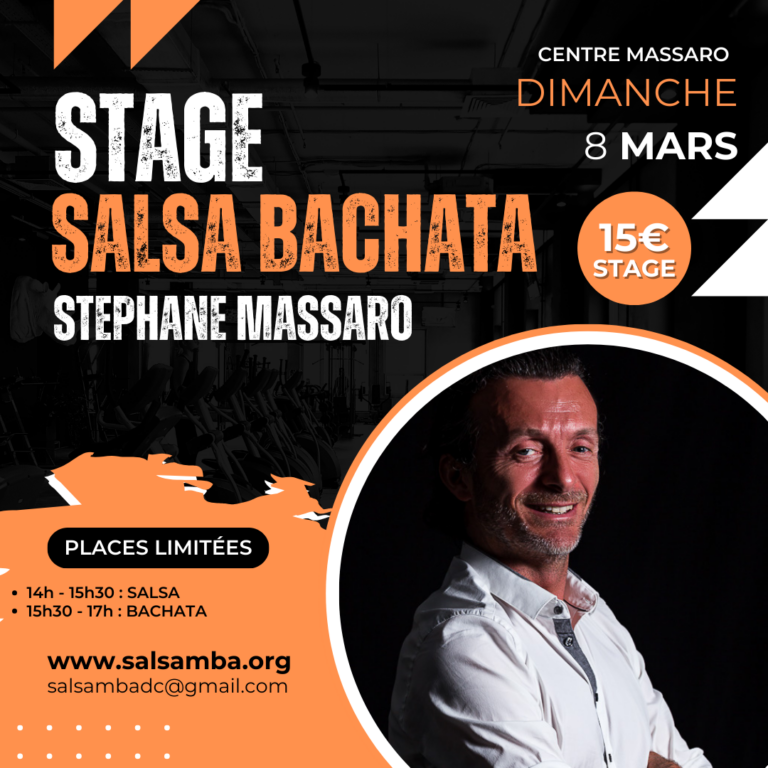 Bachata et Salsa – 8 MARS.