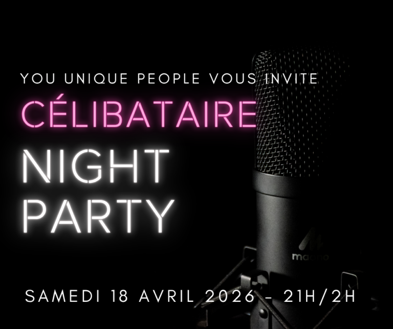 SOIRÉE CÉLIBATAIRE – 18 AVRIL